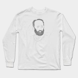 Tchaikovsky - Portrait Long Sleeve T-Shirt